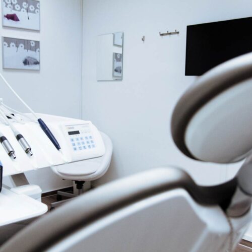 Inside dental patient room