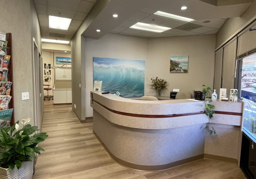 Harbor Dental reception area