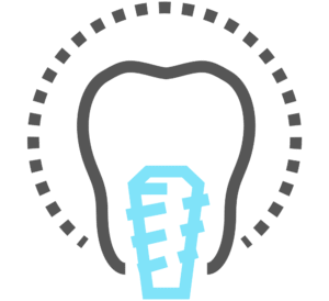 Dental Implant icon Dental implant icon